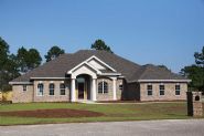 Black custom home by Acorn Construction in Navarre