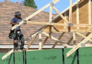 installing a common truss on the roof for Acorn Construction - Thumb Pic 48