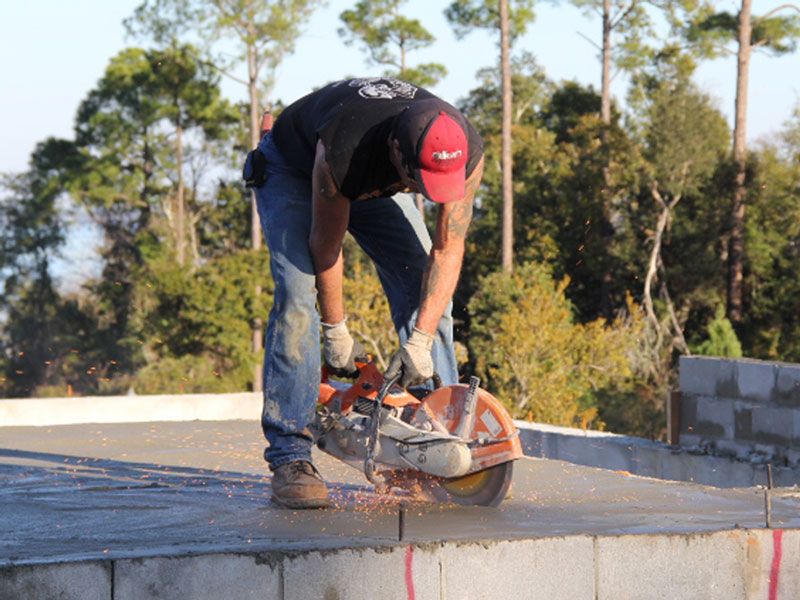 cutting rebar