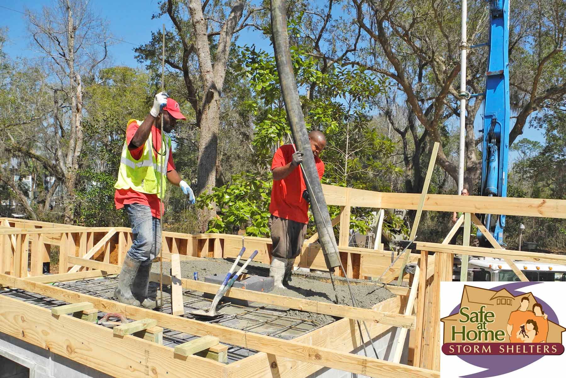 Safe room by Acorn Fine Homes, Pensacola, Florida