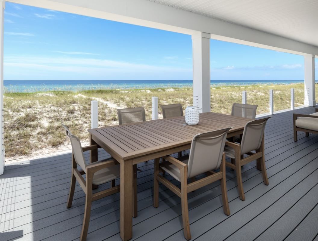 Burchard modern coastal style piling home on Navarre Beach