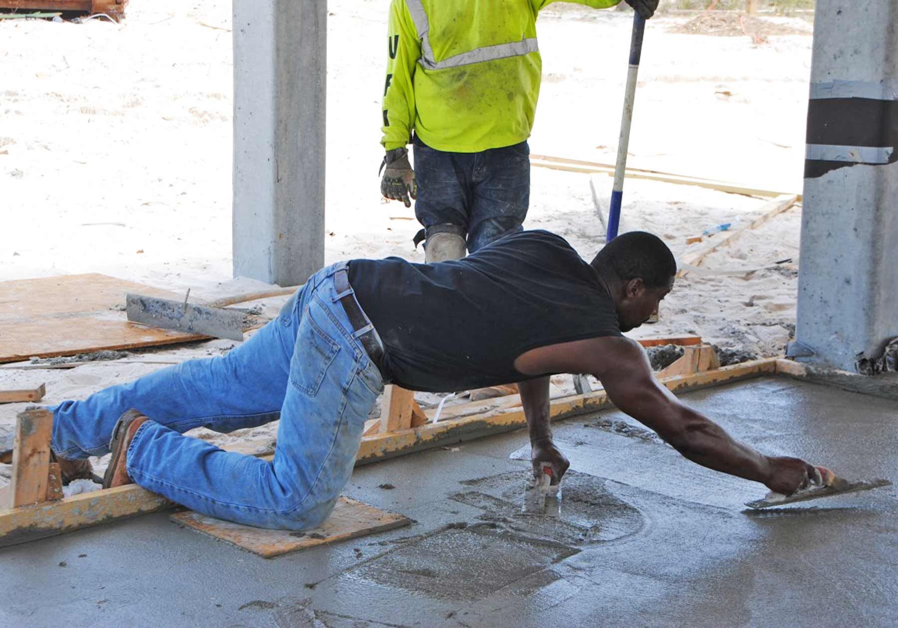 Frerich concrete piling home on Navarre Beach