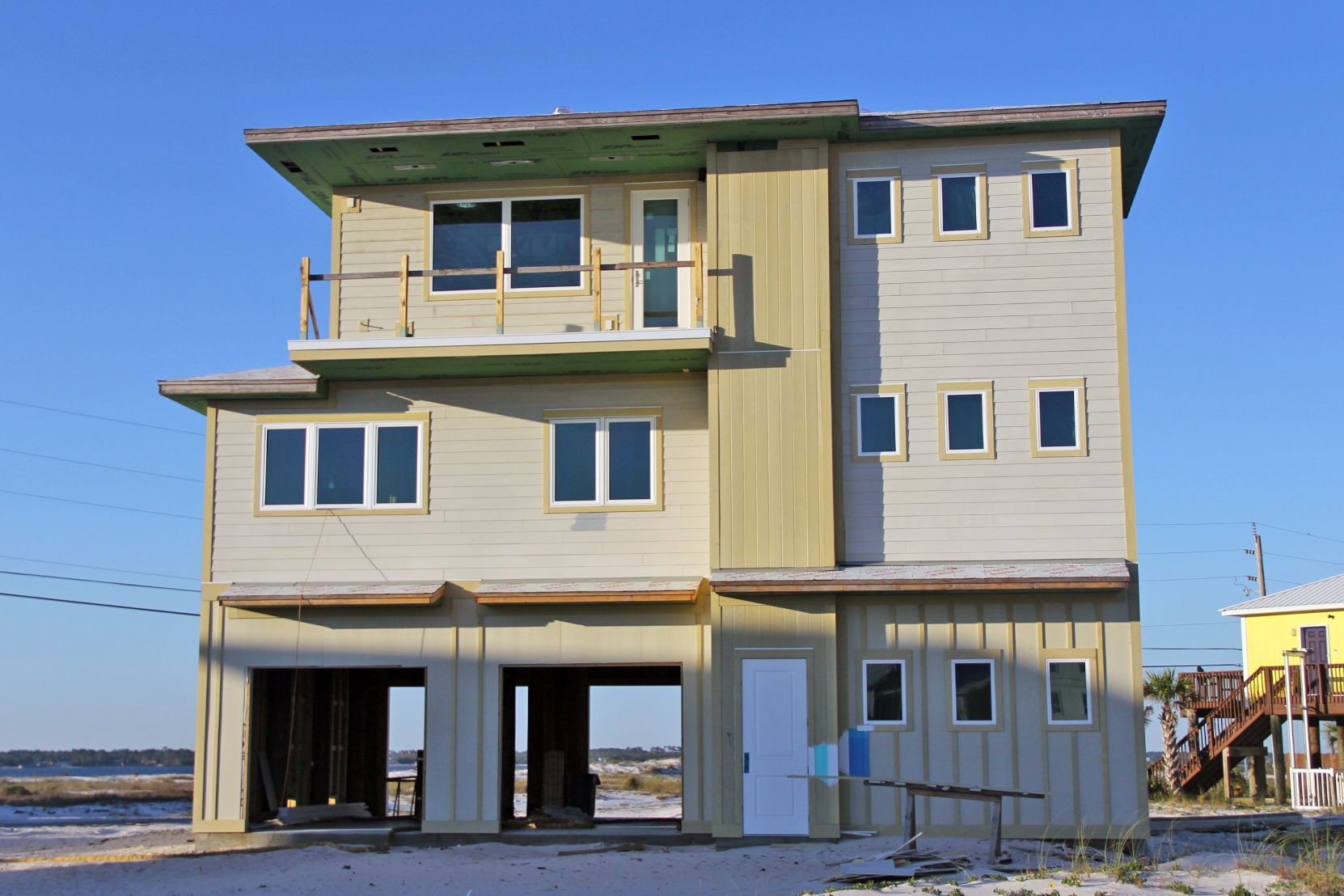 Neff modern coastal piling home on Navarre Beach